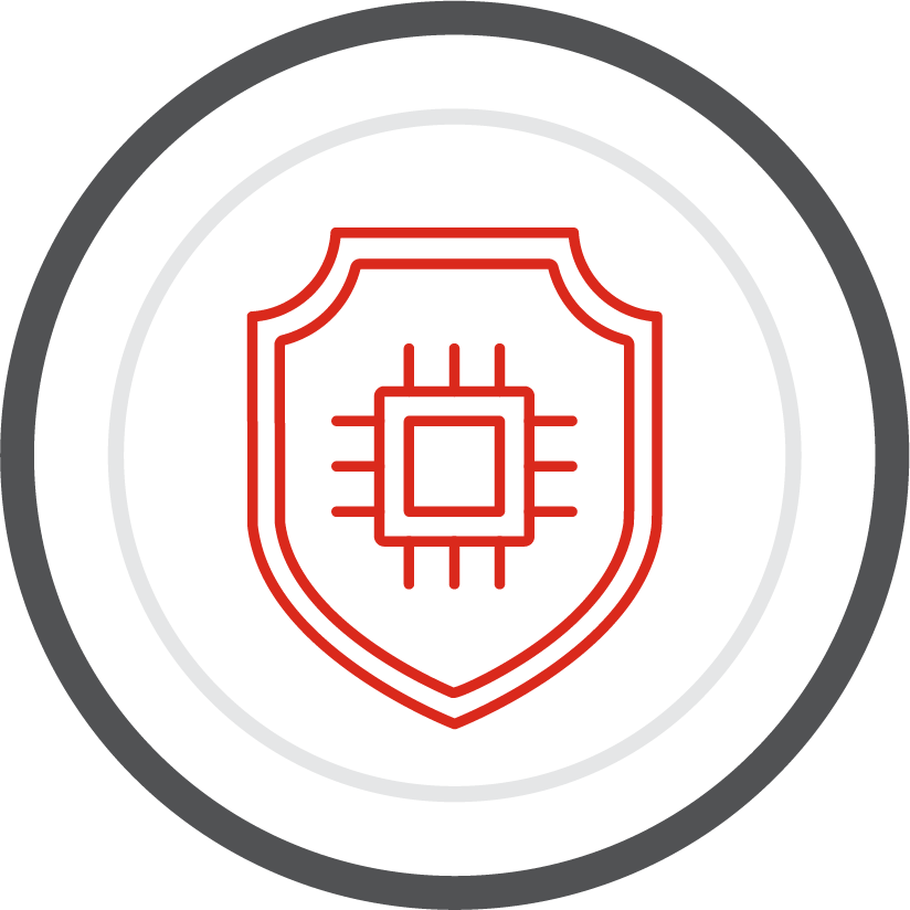 Platform security icon Comprehensive Platform Security icon