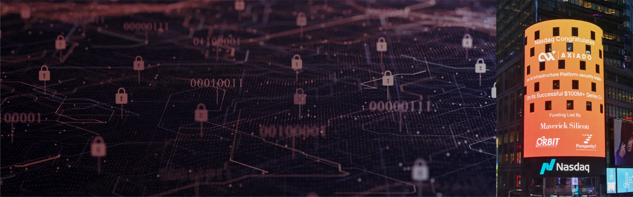 Axiado Series C+ funding round banner image